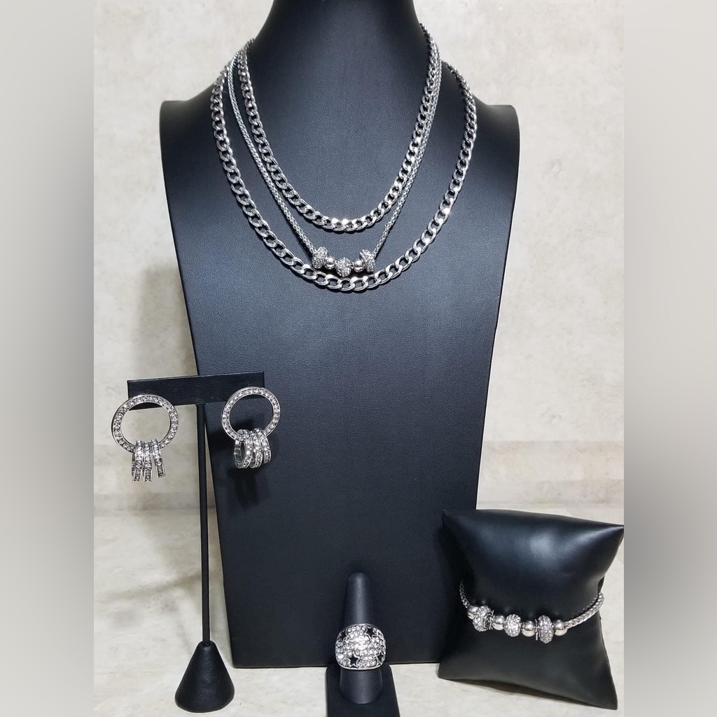 Silver Jewelry Set